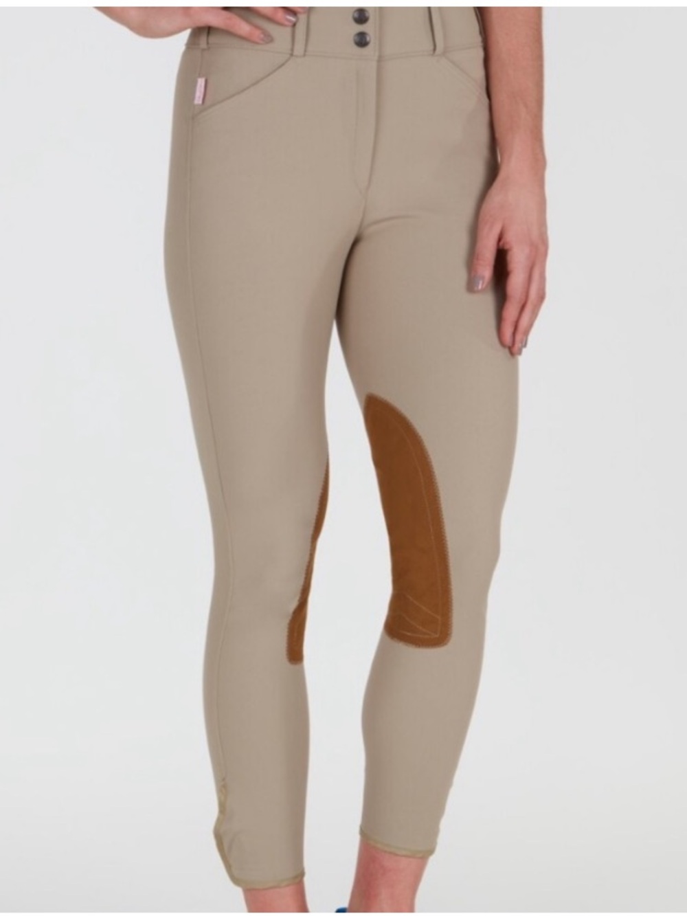 NWT The Tailored Sportsman Women's Trophy Hunter Breeches Low Rise Tan Size 30